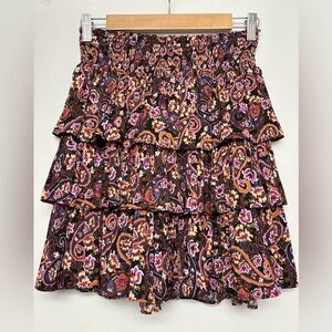Anthropologie Paisley Skirt
